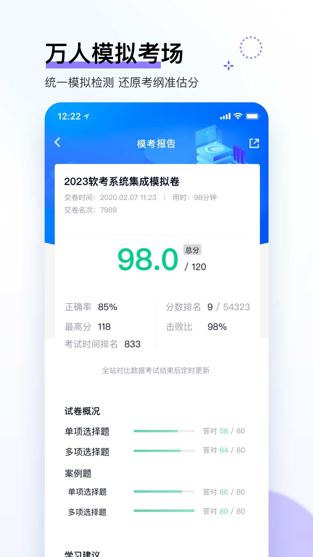 软考快题库手机软件app