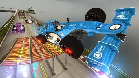 高速F7赛车技巧赛游戏截图