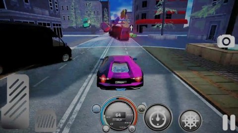 城市汽车跑车驾驶游戏截图