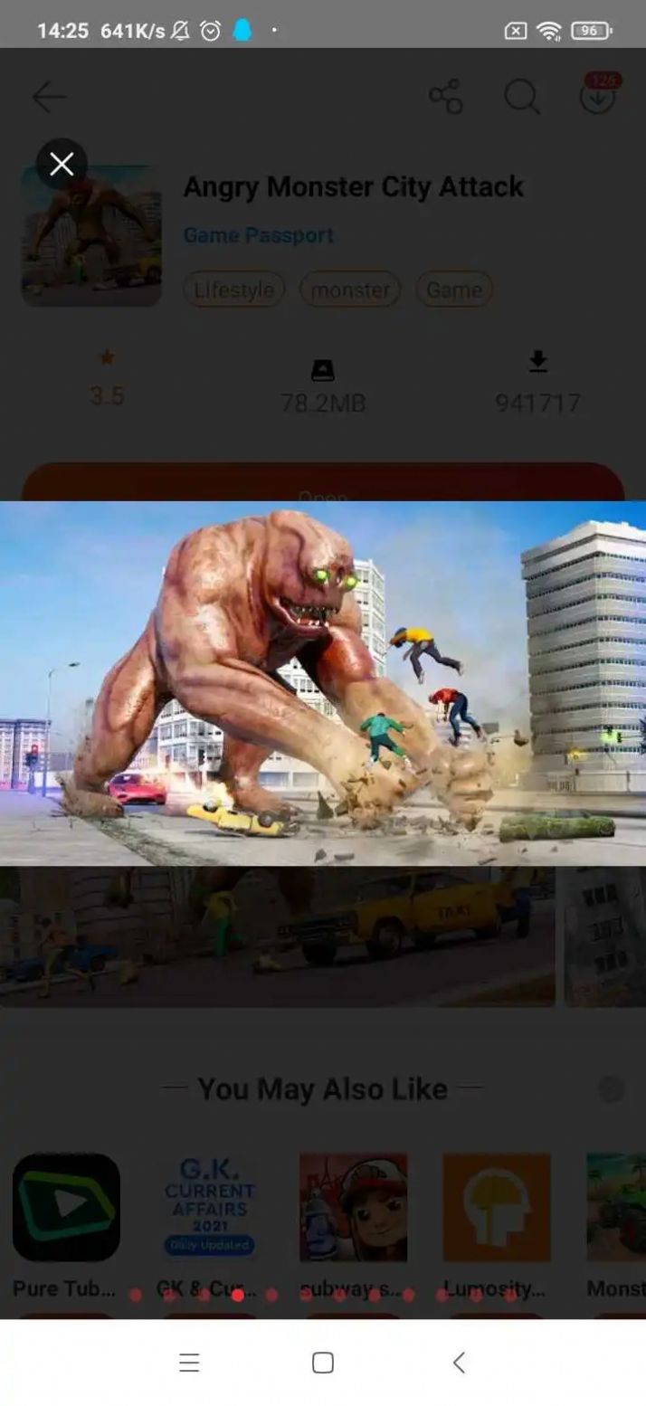 愤怒的怪物城市攻击手游app