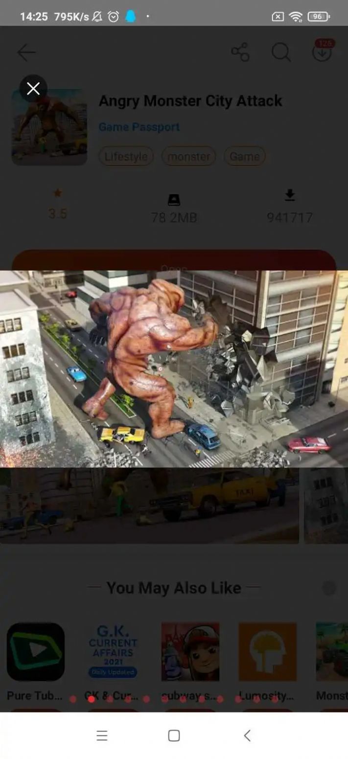 愤怒的怪物城市攻击手游app