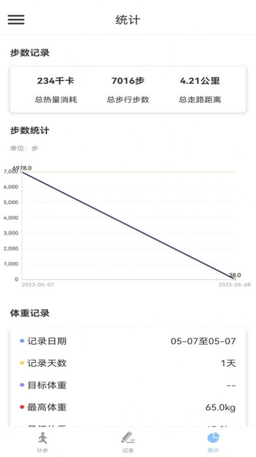 江欣南计步手机软件app