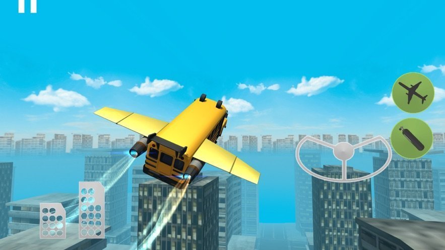 飞行汽车极限模拟器游戏截图
