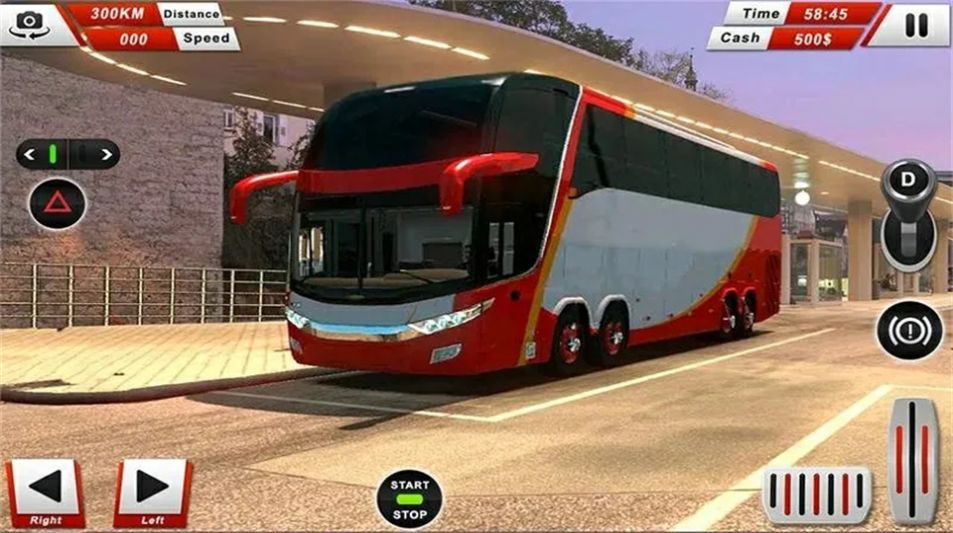 欧洲教练巴士驾驶游戏截图