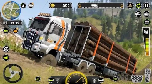 泥卡车货物模拟器游戏截图
