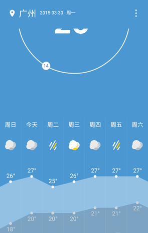 一加天气手机软件app