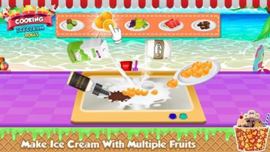 烹饪冰淇淋卷手游app