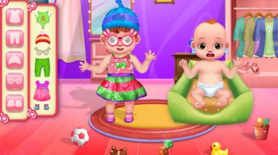 芭比新生宝宝模拟游戏截图