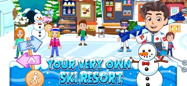 我的城市滑雪场手游app