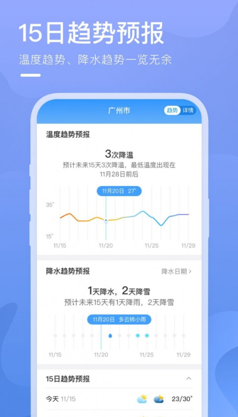 细雨天气软件截图