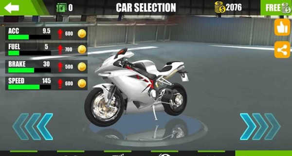 3D摩托竞速手游app