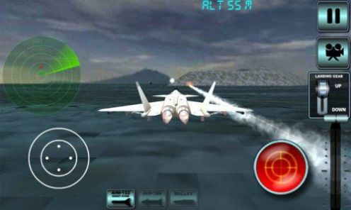 驾驶喷气式战斗机游戏截图