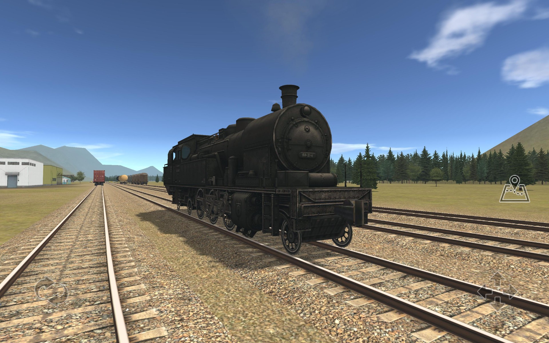 火车和铁路货场模拟器游戏截图