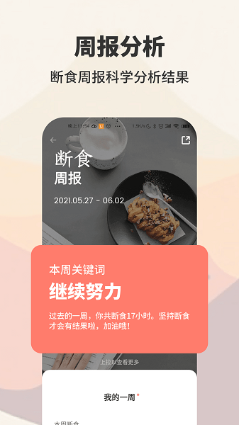 轻断食减肥软件截图