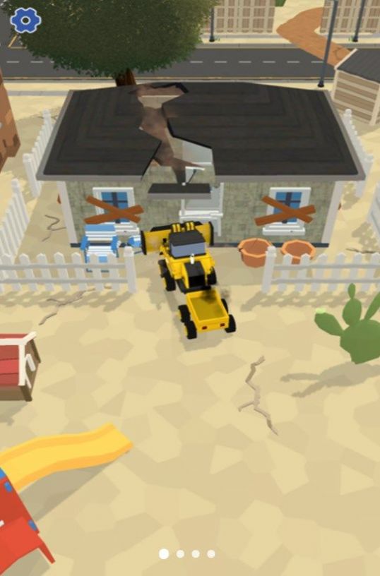 挖掘机拆房子游戏截图