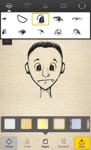 脸部素描相机手机软件app