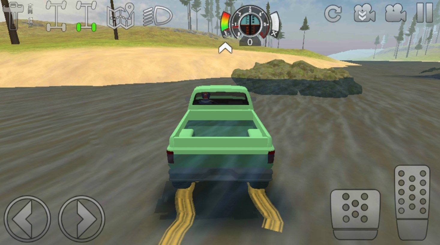 模拟山地汽车游戏截图