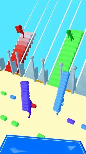 搬砖搭桥竞速手游app