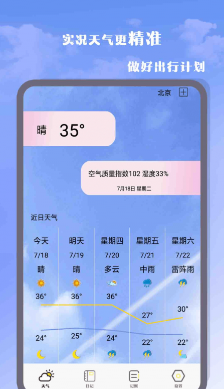 气象雷达大师手机软件app