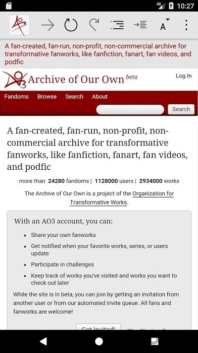 AO3手机软件app