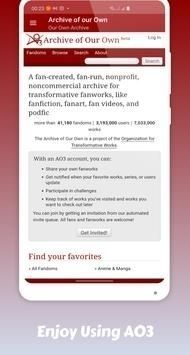 AO3网址链接入口软件截图