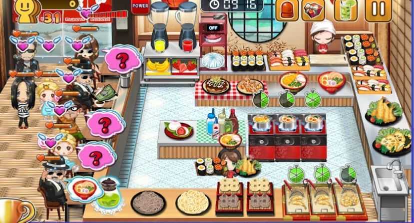 烹饪寿司王游戏截图