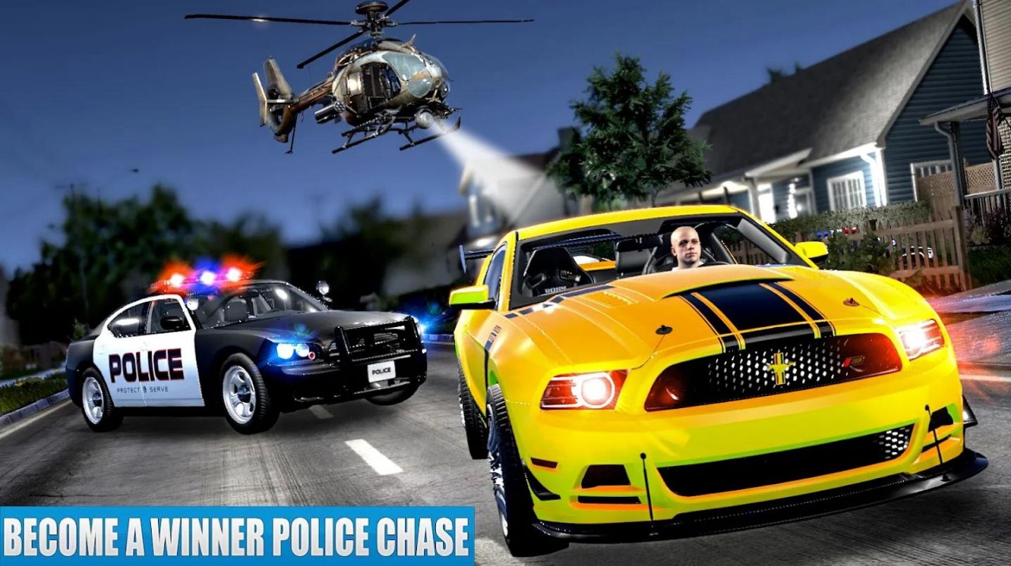 美国警车驾驶追逐游戏截图