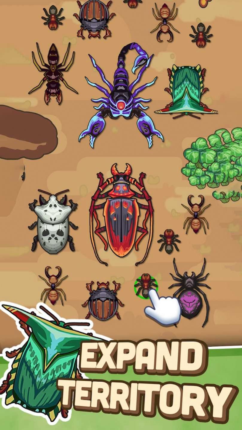蚂蚁时代虫子战争游戏截图