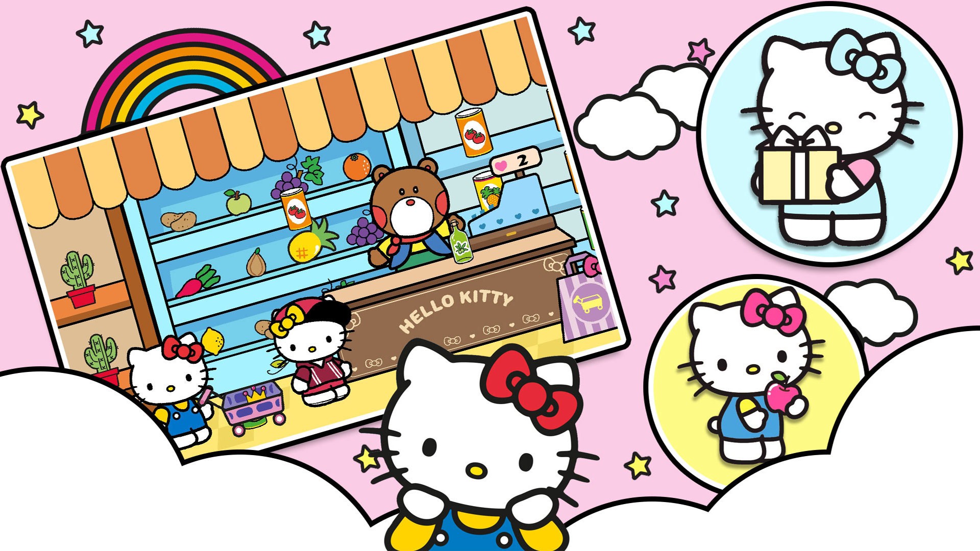 凯蒂猫超市小镇手游app