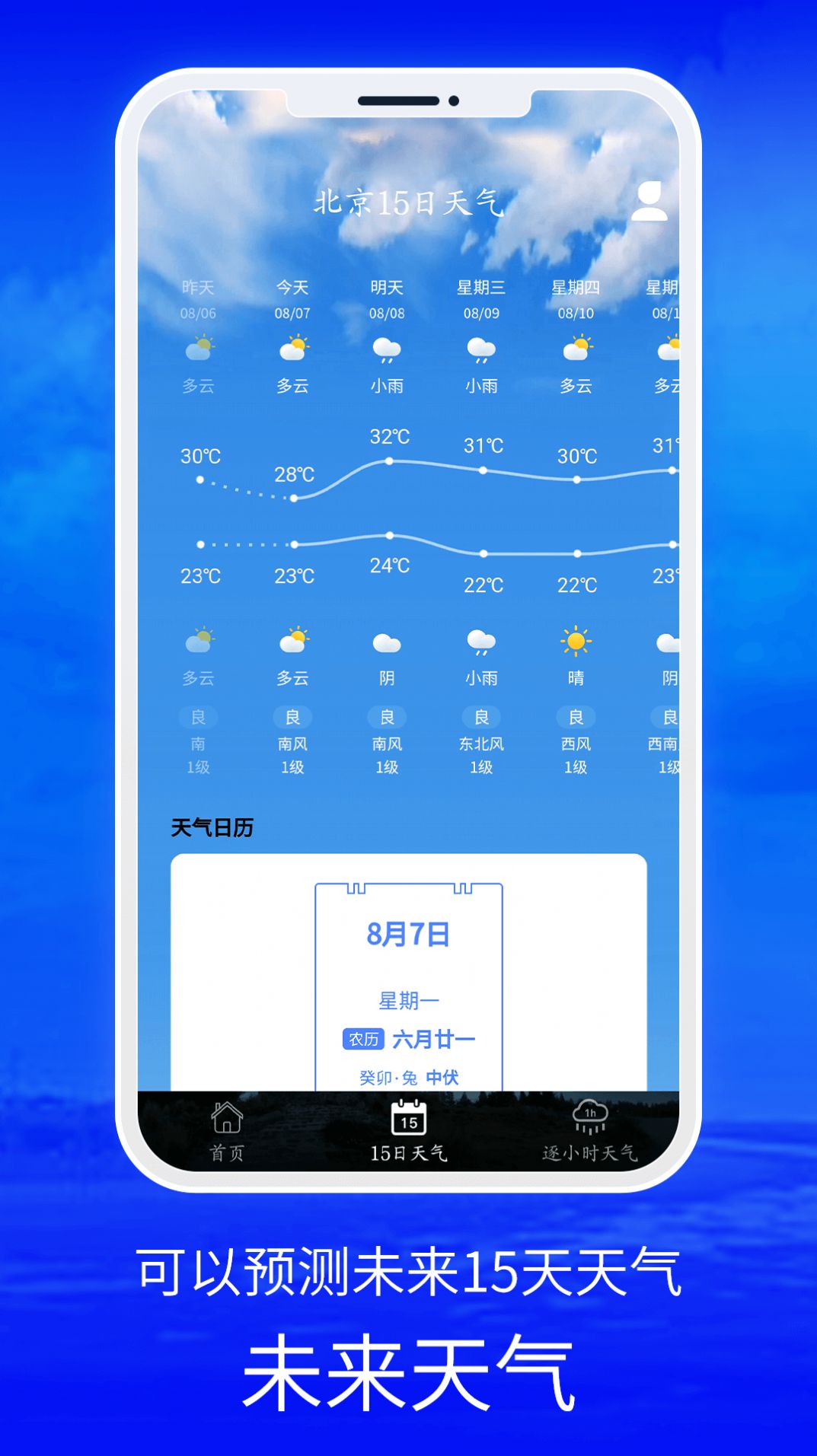 睿睿黄历天气手机软件app