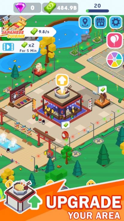 放置美食公园大亨手游app