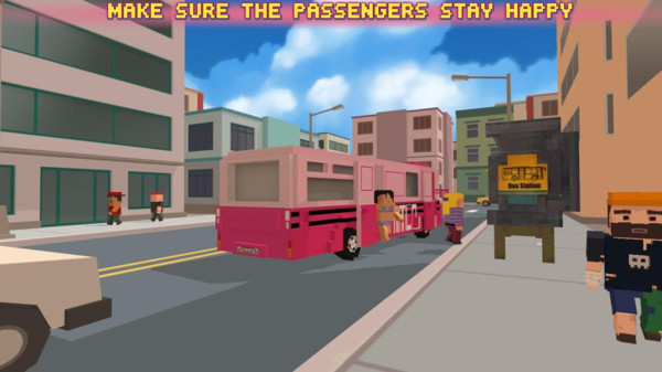 像素巴士模拟器游戏截图