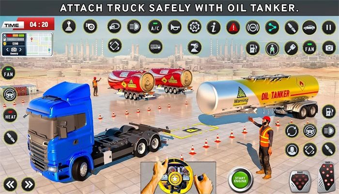 油罐运输车游戏截图