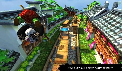 忍者熊猫跑酷手游app