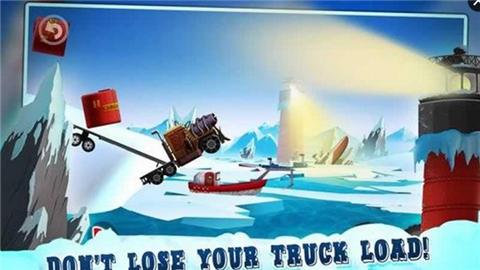 冰道卡车驾驶赛游戏截图