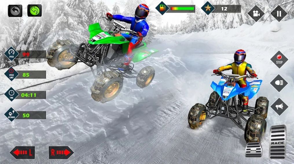 雪地摩托模拟器手游app