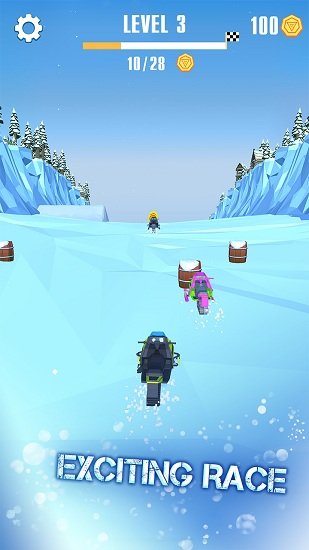 雪地摩托车手手游app