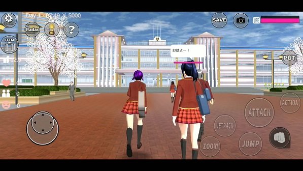 樱花校园模拟器最新版游戏截图