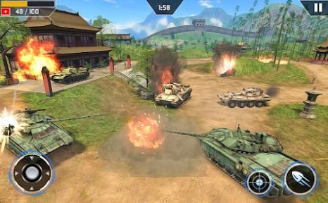 世界坦克战区游戏截图