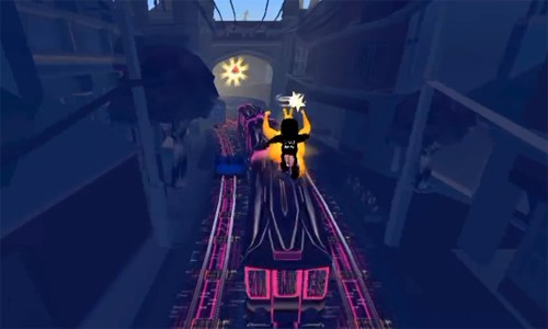 地铁跑酷乱码之城叶烸原创版游戏截图
