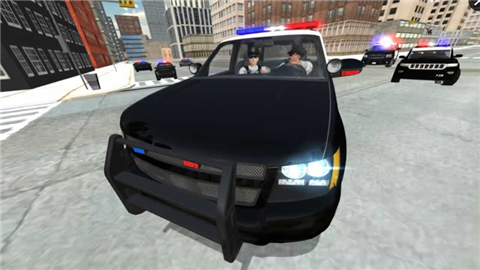 城市警车追逐游戏截图