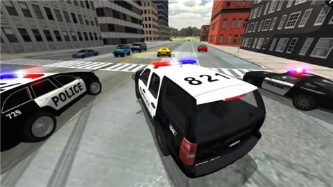 城市警车追逐游戏截图