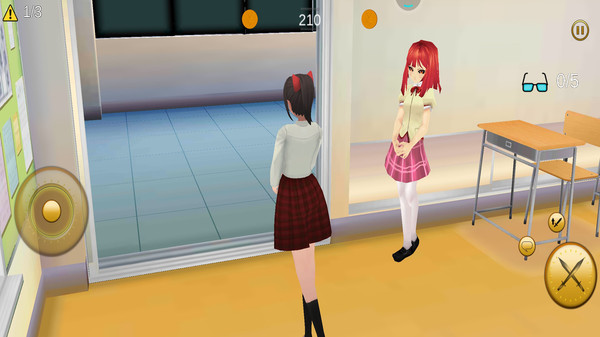 高中女生换装挑战手游app