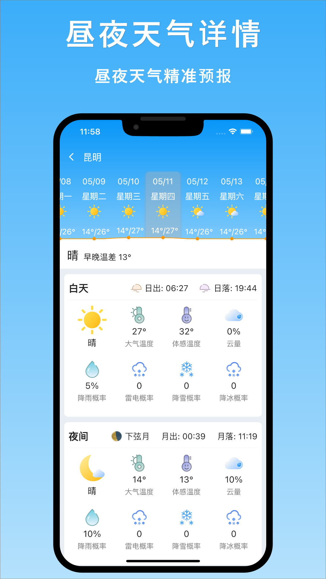 天气汇软件截图