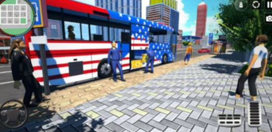 巴士模拟器终极乘坐游戏截图