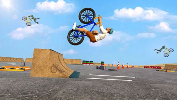 BMX自行车特技跑道手游app