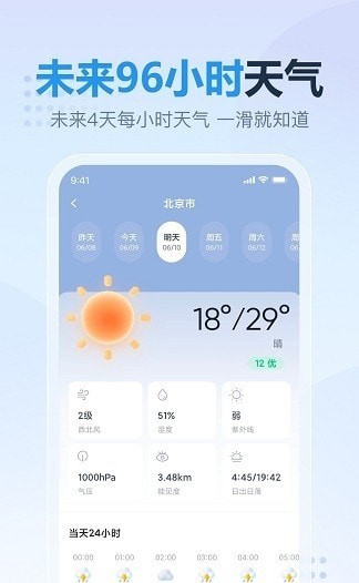 云云天气手机软件app