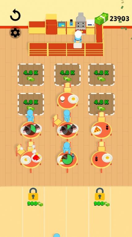 橡皮人美食餐厅手游app