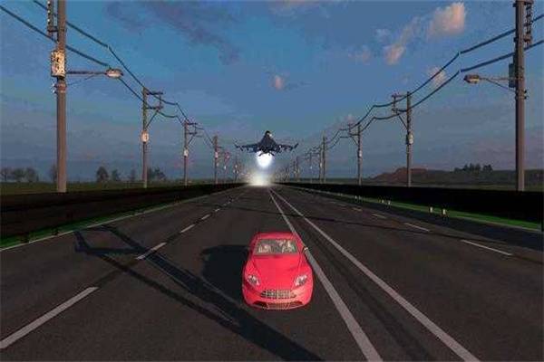 汽车与喷气式飞机游戏截图