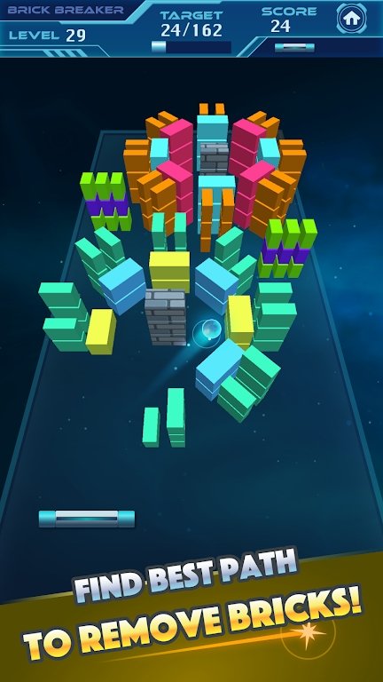 粉碎堆叠砖块3D手游app